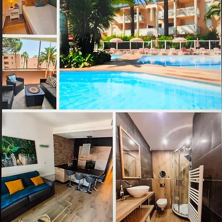 De Avec Piscine & Transat, A 2 Minutes Des Plages - Bat N2 * Vallauris