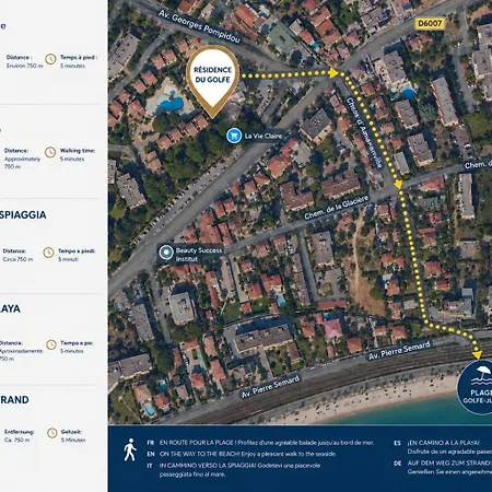 Apartment De Avec Piscine & Transat, A 2 Minutes Des Plages - Bat N2 *